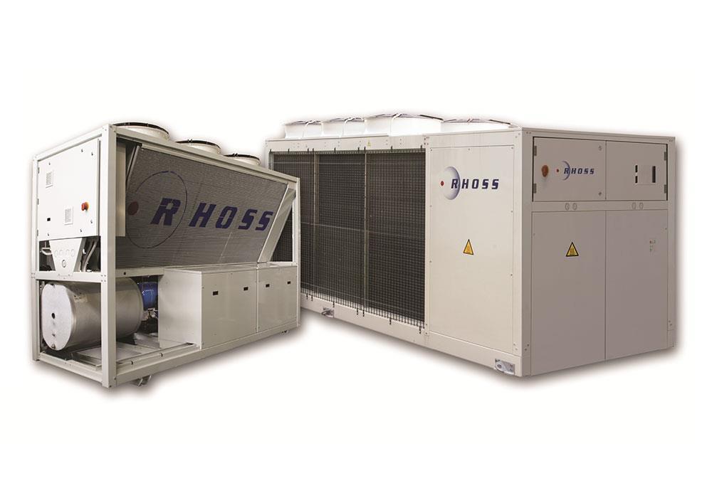 چیلر تراکمی هوا خنک اسکرال راس  RHOSSمدل  TCAVBZ 2465