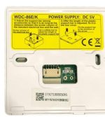 ریموت کنترل سیمی/ ترموستات مدیا WDC-86E/K - تصویر 2
